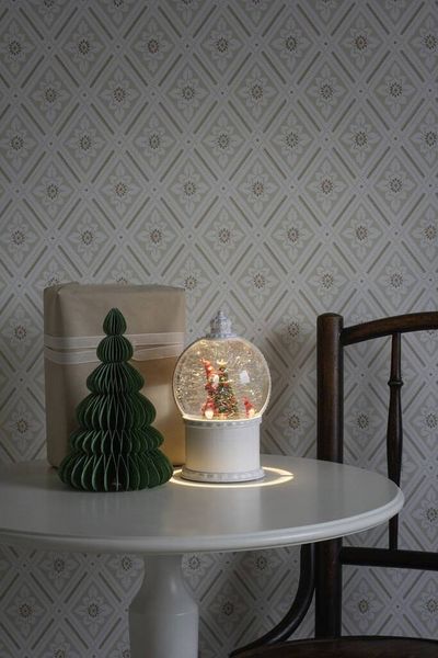 Produktbild: Konstsmide 4300-200 LED-Laterne Weihnachtsmann Warmwei&szlig; LED Wei&szlig; mit Wasser gef&uuml;llt, Timer