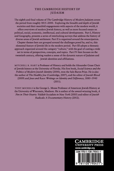 Produktbild: The Cambridge History of Judaism