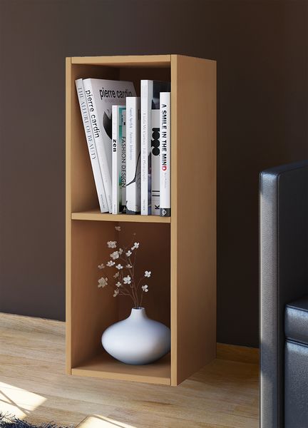 Produktbild: Holz Stand Regal Aufbewahrung Deko B&uuml;cher Mendas 2
