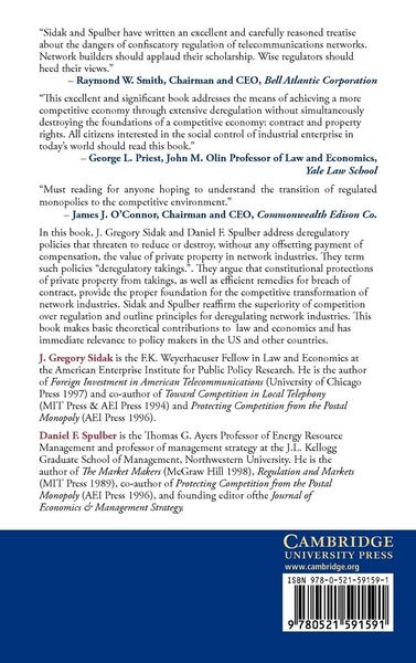 Produktbild: Deregulatory Takings and the Regulatory Contract
