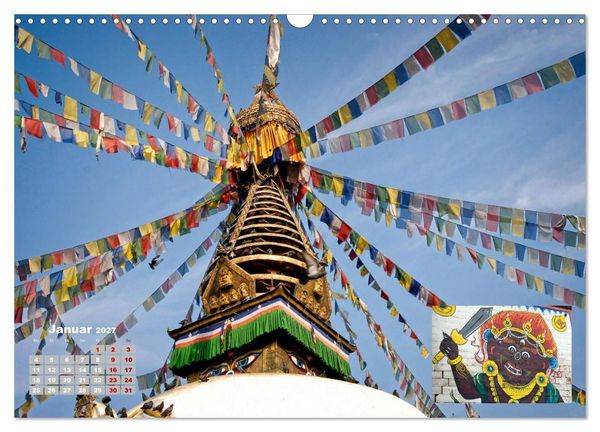Produktbild: Kultst&auml;tten in Asien (Wandkalender 2027 DIN A3 quer), CALVENDO Monatskalender