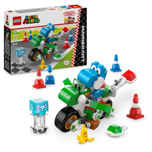 LEGO Super Mario: Mario Kart – Yoshi-Bike, Nintendo Spielset 72031