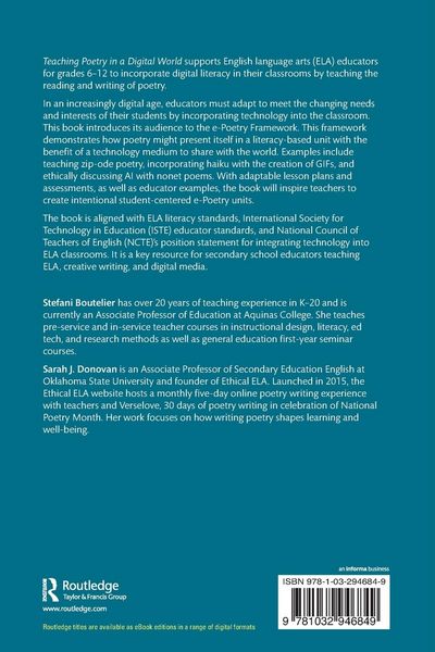 Produktbild: Teaching Poetry in a Digital World