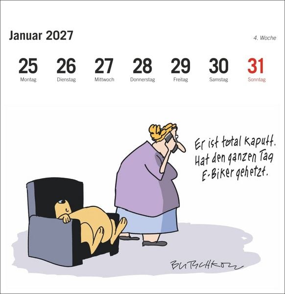 Produktbild: Peter Butschkow: Fahrrad unser Premium-Postkartenkalender 2027