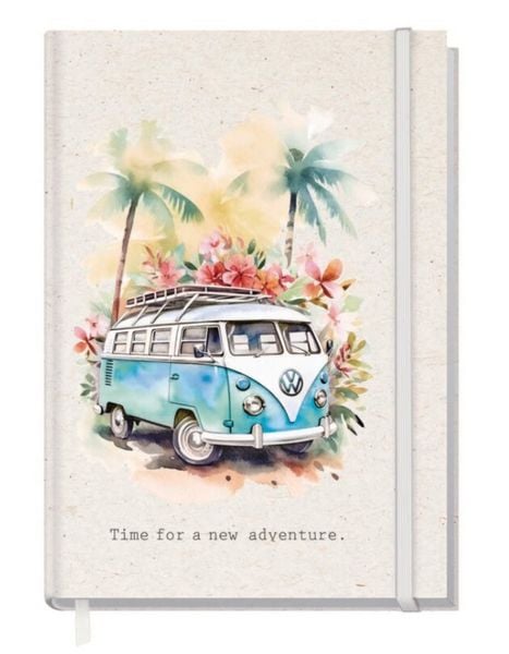 Produktbild: paper&you Journal dotted A5 [Travel], sortiert, mit Einstecktasche