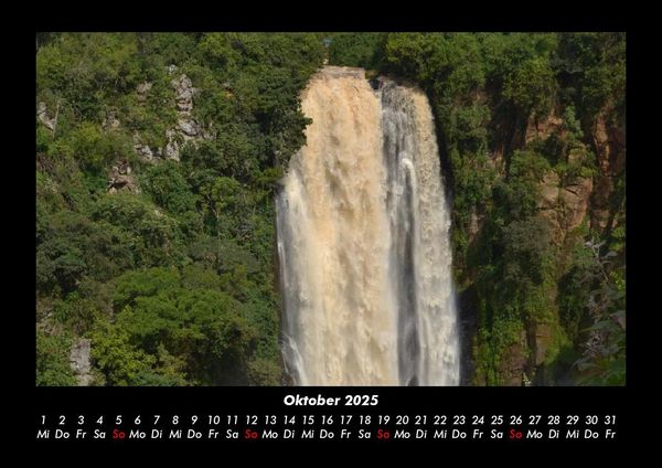Produktbild: Wasserf&auml;lle 2025 Fotokalender DIN A3