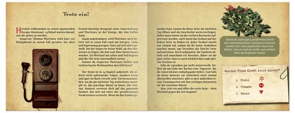 Produktbild: Entf&uuml;hrung im Hyde Park - Ein Escape-Adventskalender f&uuml;r Einsteiger