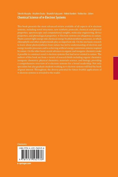 Produktbild: Chemical Science of &pi;-Electron Systems