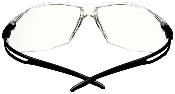 Produktbild: 3M SecureFit SF501AF-BLK Schutzbrille mit Antibeschlag-Schutz, mit Antikratz-Schutz Schwarz