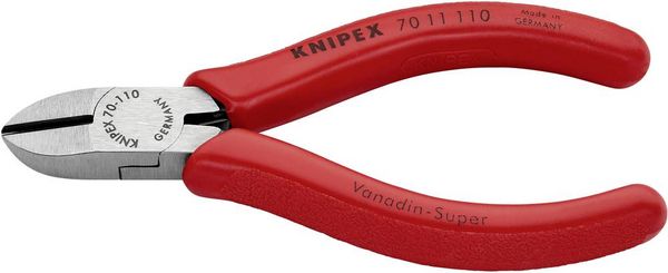 Produktbild: Knipex 70 11 110 Werkstatt Seitenschneider mit Facette 110mm