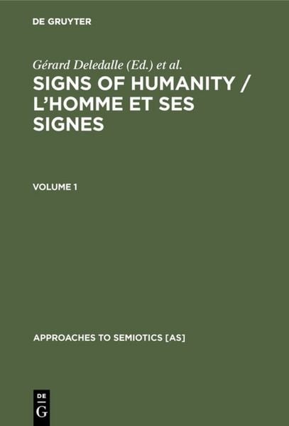 Produktbild: Signs of Humanity / L&rsquo;homme et ses signes