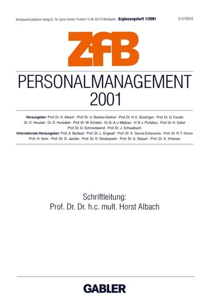 Produktbild: Personalmanagement 2001