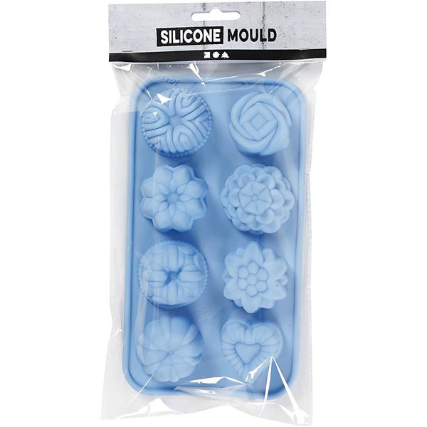 Produktbild: Creativ Company Silikonform kleine Kuchen, Lochgr&ouml;&szlig;e 40x45 mm, 25 ml