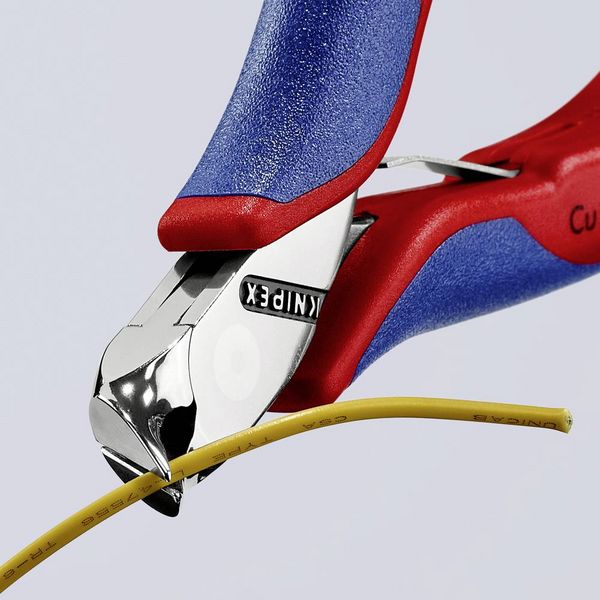Produktbild: Knipex 64 42 115 Elektriker Vornschneider 115 mm