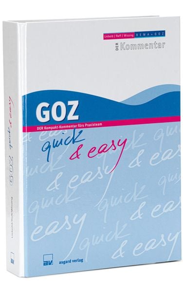 Produktbild: GOZ quick & easy