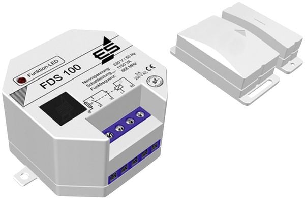 Schabus Funk-Abluftsteuerung FDS100 1150W Weiß Zulassungen (Abluftsteuerung): DIBt