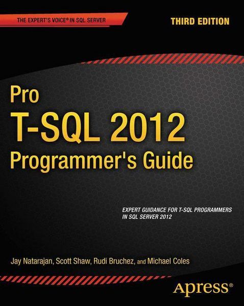 Produktbild: Pro T-SQL 2012 Programmer's Guide