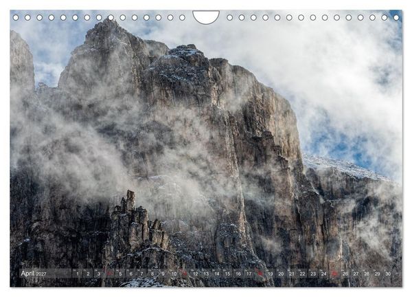 Produktbild: NATUR SP&Uuml;REN - S&Uuml;DTIROL (Wandkalender 2027 DIN A4 quer), CALVENDO Monatskalender