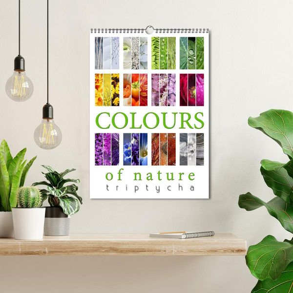 Produktbild: Colours of Nature - Triptycha (Wall Calendar 2025 DIN A3 portrait), CALVENDO 12 Month Wall Calendar