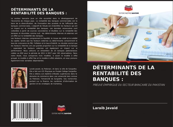 Produktbild: D&Eacute;TERMINANTS DE LA RENTABILIT&Eacute; DES BANQUES :