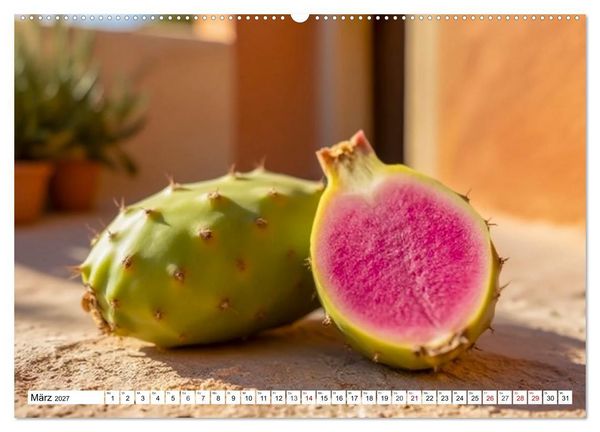 Produktbild: Exotische Fr&uuml;chte &ndash; Frische. Farbe. Form. (hochwertiger Premium Wandkalender 2027 DIN A2 quer), Kunstdruck in Hochglanz