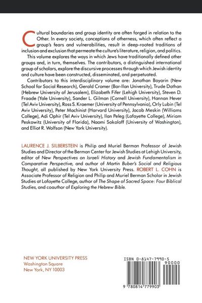 Produktbild: The Other in Jewish Thought and History