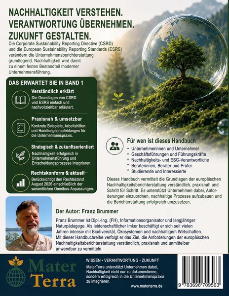 Produktbild: Handbuch zur Nachhaltigkeitsberichterstattung nach CSRD & ESRS