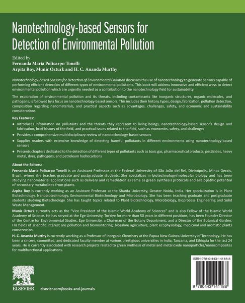 Produktbild: Nanotechnology-based Sensors for Detection of Environmental Pollution