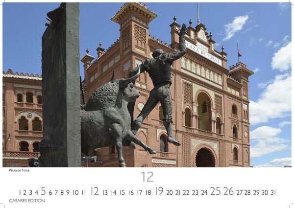 Produktbild: Madrid Kalender 2027 &ndash; Wandkalender | Fotokalender Spanien 24x35cm - mit atemberaubenden Fotos der bekanntesten Sehensw&uuml;rdigkeiten und Highlights der spanischen Metropole