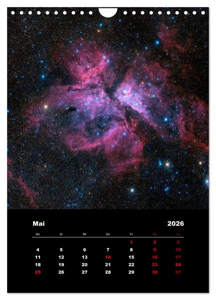 Produktbild: Das Universum (Wandkalender 2026 DIN A4 hoch), CALVENDO Monatskalender