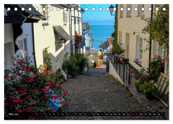 Produktbild: Blickpunkte Cornwall (Tischkalender 2026 DIN A5 quer), CALVENDO Monatskalender