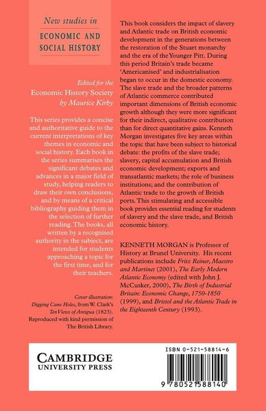 Produktbild: Slavery, Atlantic Trade and the British Economy, 1660 1800