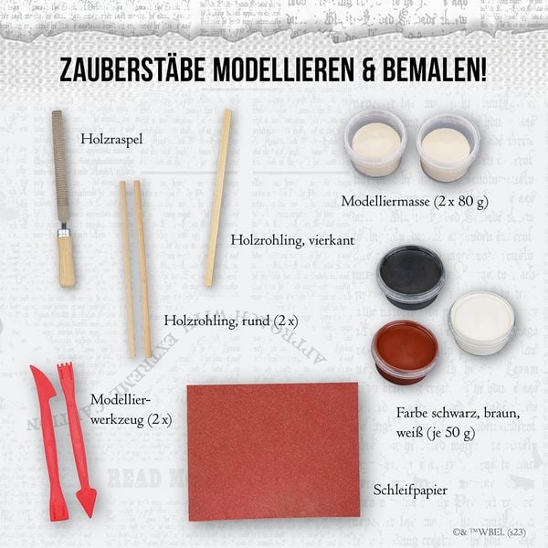 Produktbild: Harry Potter Bastelbox Zauberst&auml;be