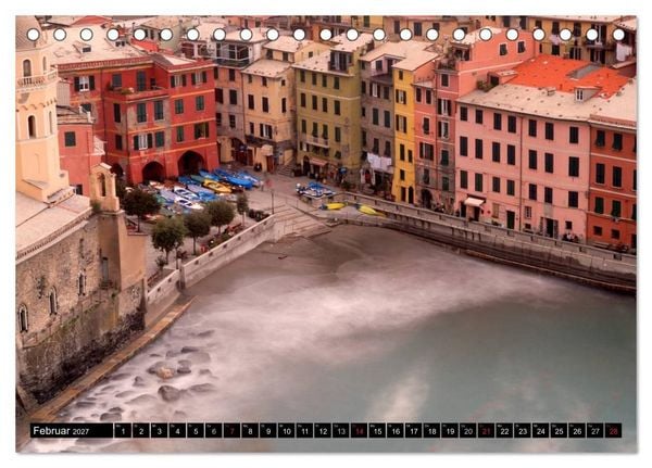 Produktbild: Cinque Terre (Tischkalender 2027 DIN A5 quer), CALVENDO Monatskalender