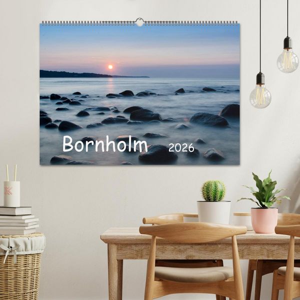 Produktbild: Bornholm (Wandkalender 2026 DIN A2 quer), CALVENDO Monatskalender