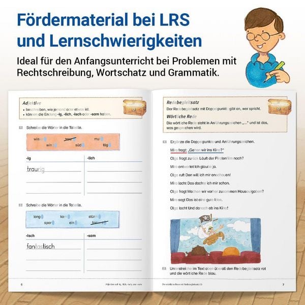 Produktbild: Das F&ouml;rderheft Deutsch 4