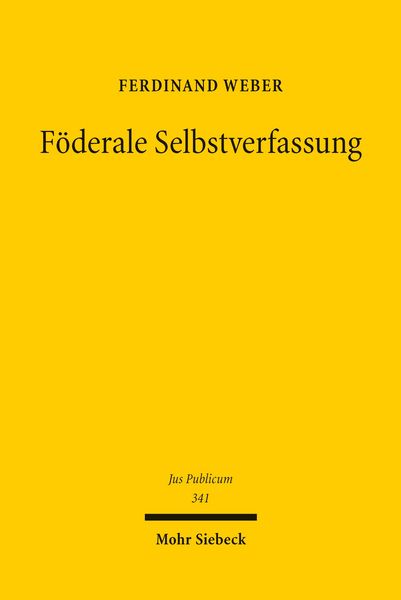 Produktbild: F&ouml;derale Selbstverfassung
