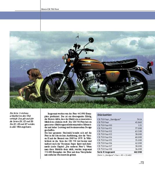 Honda Cb 750 Four Von Giorgio Sarti Buch Thalia