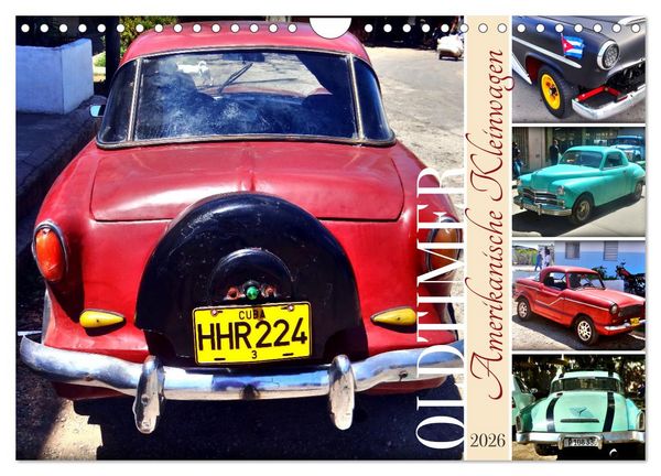 Produktbild: Amerikanische Kleinwagen - Oldtimer (Wandkalender 2026 DIN A4 quer), CALVENDO Monatskalender
