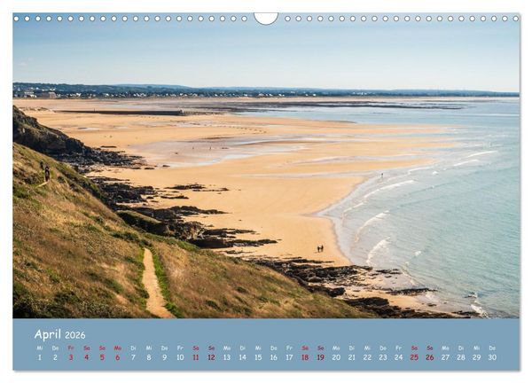 Produktbild: Cotentin, die Perle der Normandie (Wandkalender 2026 DIN A3 quer), CALVENDO Monatskalender