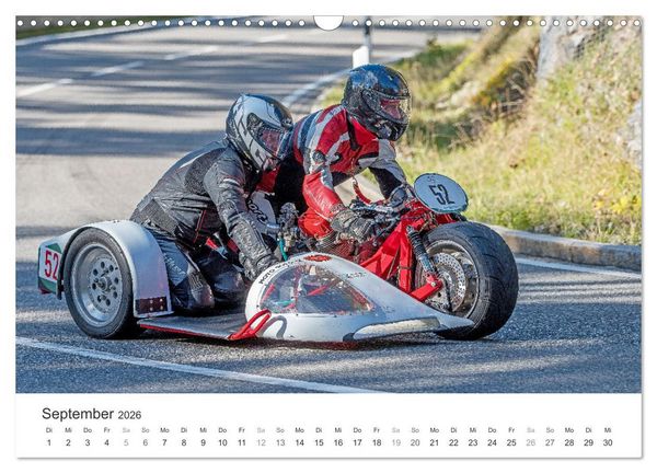 Produktbild: Motorradgespanne am Jochpass (Wandkalender 2026 DIN A3 quer), CALVENDO Monatskalender