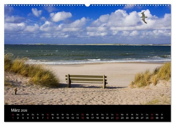 Produktbild: D&auml;nemarks Nordseek&uuml;ste (Wandkalender 2026 DIN A2 quer), CALVENDO Monatskalender
