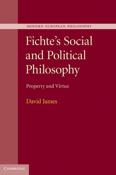 Produktbild: Fichte's Social and Political Philosophy