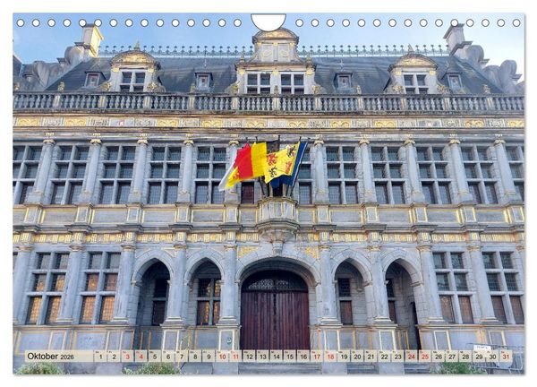 Produktbild: Tournai - Malerisches Belgien (Wandkalender 2026 DIN A4 quer), CALVENDO Monatskalender
