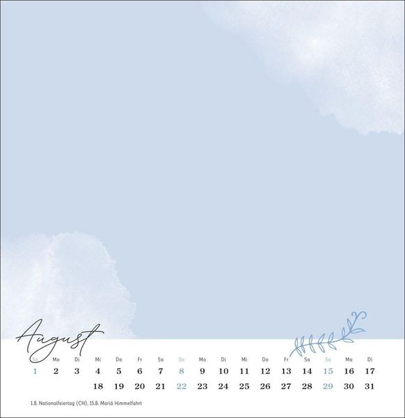 Produktbild: Kreativkalender zum Aufstellen Gl&uuml;cksmomente 2027