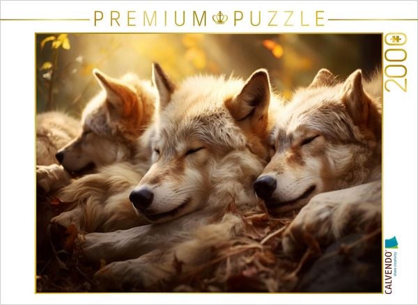 Produktbild: CALVENDO Puzzle Ein Motiv aus dem Kalender "Wenn sie schlafen" | 2000 Teile Lege-Gr&ouml;&szlig;e 90x67cm Foto-Puzzle f&uuml;r gl&uuml;ckliche Stunden