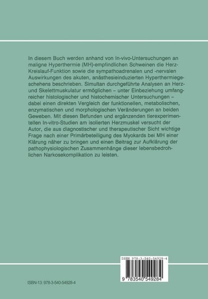 Produktbild: Herz und Kreislauf bei maligner Hyperthermie