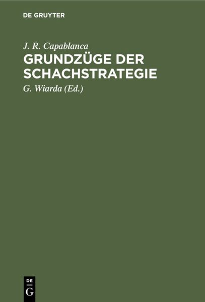 Produktbild: Grundz&uuml;ge der Schachstrategie