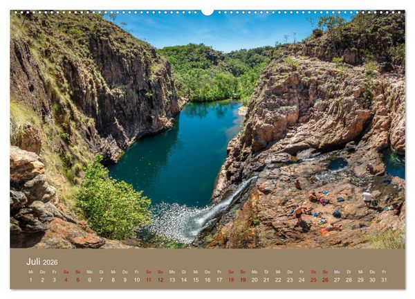 Produktbild: Down Under - Eine Reise durch Australien (Wandkalender 2026 DIN A2 quer), CALVENDO Monatskalender