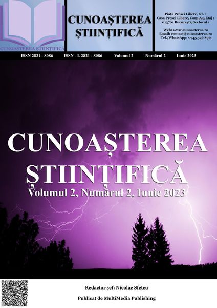 Produktbild: Cunoa&iquest;terea &iquest;tiin&iquest;ifica, Volumul 2, Numarul 2, Iunie 2023